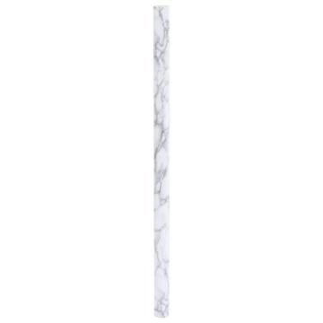 Self-Adhesive Marble White Furniture Sticker | 90x500 cm PVC