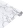 Self-Adhesive Marble White Furniture Sticker | 90x500 cm PVC