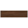 Wall Shelves 4 pcs Brown Oak - Stylish & Functional Storage