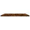 Wall Shelves 4 pcs Smoked Oak - Stylish Storage Solution