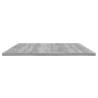 Grey Sonoma Wall Shelves - 4 pcs Engineered Wood | HipoMarket