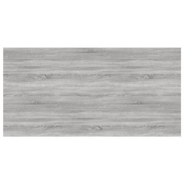 Grey Sonoma Wall Shelves - 4 pcs Engineered Wood | HipoMarket