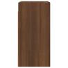 TV Cabinet Brown Oak - Stylish Wall-Mounted Storage | HipoMarket