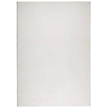 Rug IZA Short Pile Scandinavian Look Cream 160x230 cm | HipoMarket