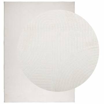 Rug IZA Short Pile Scandinavian Look Cream 160x230 cm | HipoMarket