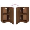 TV Cabinet Brown Oak - Stylish Wall-Mounted Storage | HipoMarket