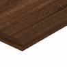 Wall Shelves 8 pcs Brown Oak | Durable Engineered Wood