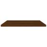 Wall Shelves 4 pcs Brown Oak - Stylish Storage Solution