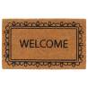 Natural Coir Door Mat 45x75 cm - Durable & Stylish Entrance Rug