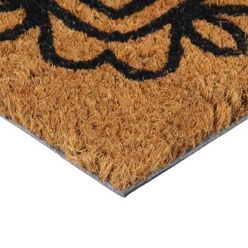 Natural Coir Door Mat 45x75 cm - Durable & Stylish Entrance Rug