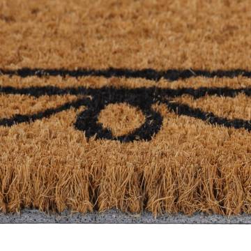 Natural Coir Door Mat 45x75 cm - Durable & Stylish Entrance Rug