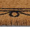 Natural Coir Door Mat 45x75 cm - Durable & Stylish Entrance Rug