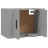 Wall Mounted TV Cabinet Grey Sonoma | Stylish & Practical Storage