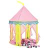 Children Play Tent with 250 Balls - Pink | Hipomarket