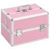 Make-up Case 22x30x21 cm Pink Aluminium Colour pink Quantity in Package 1 