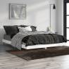 White Bed Frame 140x190 cm | Durable Engineered Wood Design