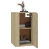 Wall Mounted TV Cabinet Sonoma Oak - Stylish & Functional