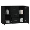 Black Sideboard 91x29.5x65 cm - Elegant & Durable