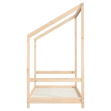 Kids Bed Frame 80x160 cm Solid Wood Pine - HipoMarket