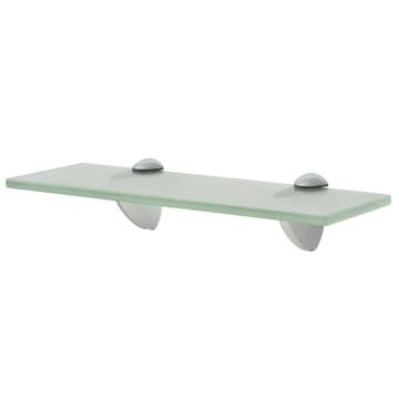 Floating Glass Shelf 30x20 cm - Stylish & Functional