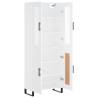 Elegant Highboard in White - 69.5x34x180 cm | Hipomarket