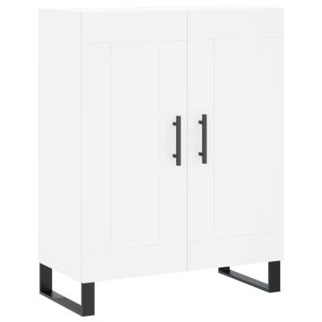 Elegant Highboard in White - 69.5x34x180 cm | Hipomarket