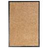 Doormat Washable Cream 40x60 cm Colour cream Size 40 x 60 cm Quantity in Package 1 