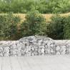 Arched Gabion Baskets 8 pcs 300x30x60/80 cm Galvanised Iron Size 300 x 30 x 60/80 cm Quantity in Package 8 