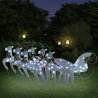 Reindeer & Sleigh Christmas Decoration 140 LEDs Outdoor White Colour white Quantity in Package 6 Number of LEDs 1 