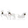 Reindeer & Sleigh Christmas Decoration - 140 LEDs Outdoor