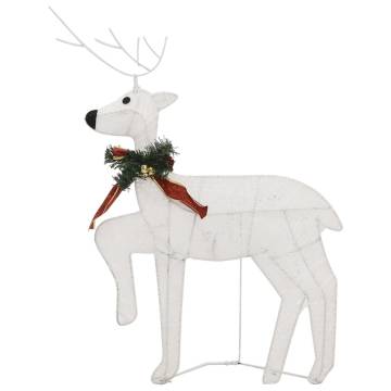 Reindeer & Sleigh Christmas Decoration - 140 LEDs Outdoor