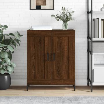 Classic Brown Oak Sideboard - 69.5x34x90 cm | Hipo Market