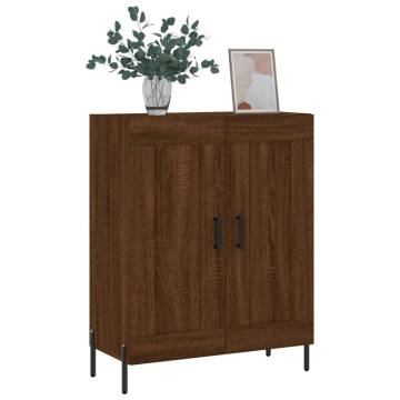 Classic Brown Oak Sideboard - 69.5x34x90 cm | Hipo Market