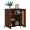 Classic Brown Oak Sideboard - 69.5x34x90 cm | Hipo Market