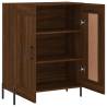 Classic Brown Oak Sideboard - 69.5x34x90 cm | Hipo Market