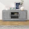 TV Cabinet Grey Sonoma 102x35x45 cm Engineered Wood Colour grey sonoma Quantity in Package 1 