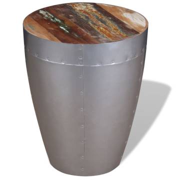 Aviator Stool - Unique Solid Reclaimed Wood | Hipo Market