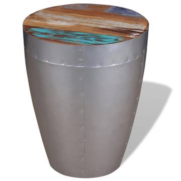 Aviator Stool - Unique Solid Reclaimed Wood | Hipo Market