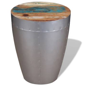 Aviator Stool - Unique Solid Reclaimed Wood | Hipo Market