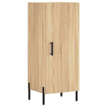 Stylish Highboard Sonoma Oak - 34.5x34x180 cm Storage