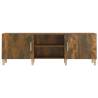 TV Cabinet Smoked Oak 150x30x50 cm - Stylish Storage Solution