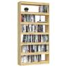 Solid Pinewood Book Cabinet & Room Divider - 100x30x200 cm