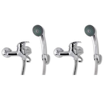 Mixer Showers - Set of 2 Modern Faucet and Showerheads