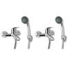 Mixer Showers - Set of 2 Modern Faucet and Showerheads