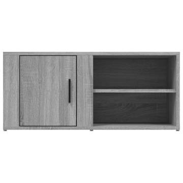 TV Cabinet Grey Sonoma - Stylish & Practical Design