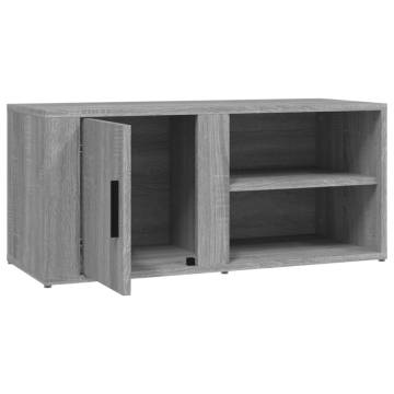 TV Cabinet Grey Sonoma - Stylish & Practical Design