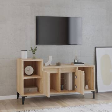 Stylish Sonoma Oak TV Cabinet - 100x35x55 cm - Hipomarket