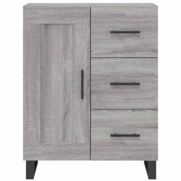 Elegant Highboard Grey Sonoma - Stylish Storage Solution