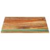 Rectangular Table Top 70x80 cm - Solid Reclaimed Wood