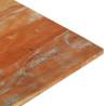 Rectangular Table Top 70x80 cm - Solid Reclaimed Wood